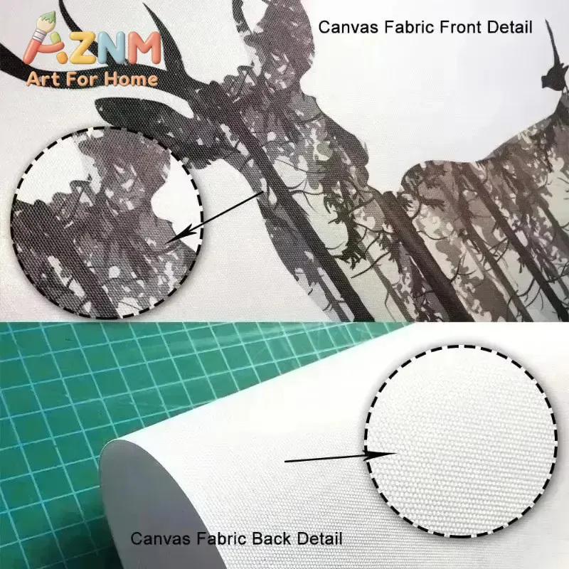 AZNM, cuadro decorativo de din - Kids Education Name reseña y precio